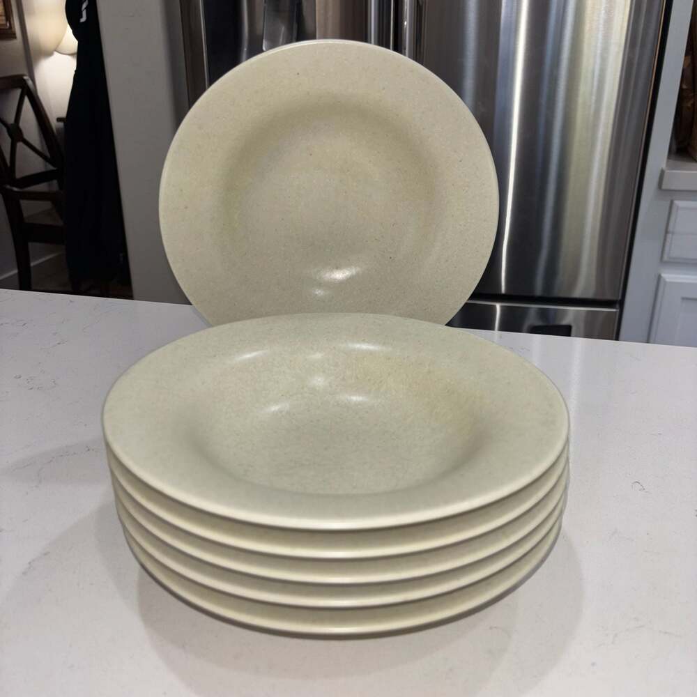 Lindt Stymeist Craft Works Sand Rim Soup Bowl Set of 6